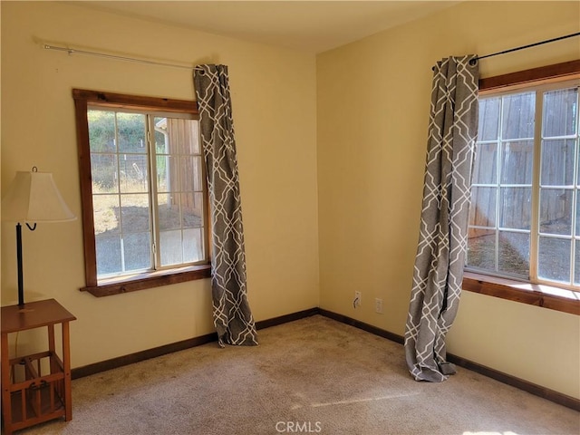 300 Bald Rock Rd, Berry Creek, CA 95916 - carpeted empty room with baseboards