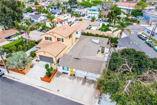 birds eye view of property featuring a residential view