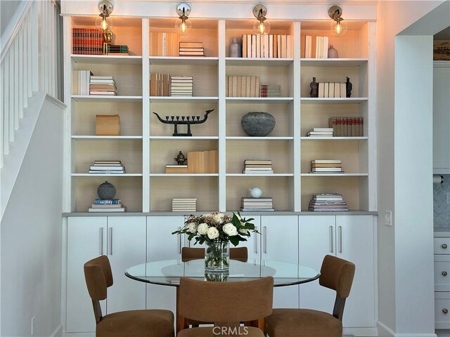 view of dining area