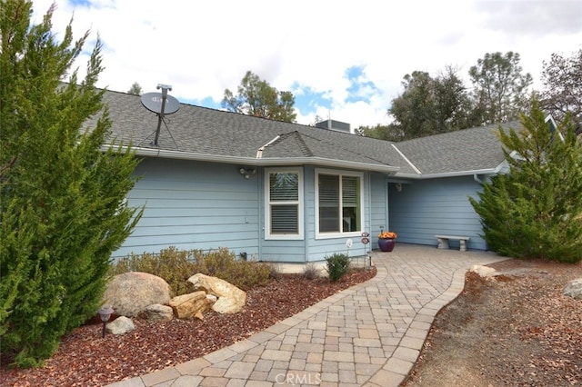 exterior space with a patio area