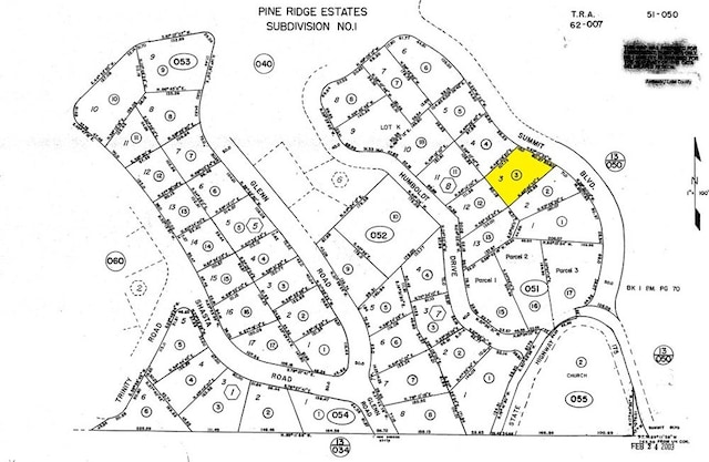 15427 Summit Blvd, Cobb CA, 95426 land for sale