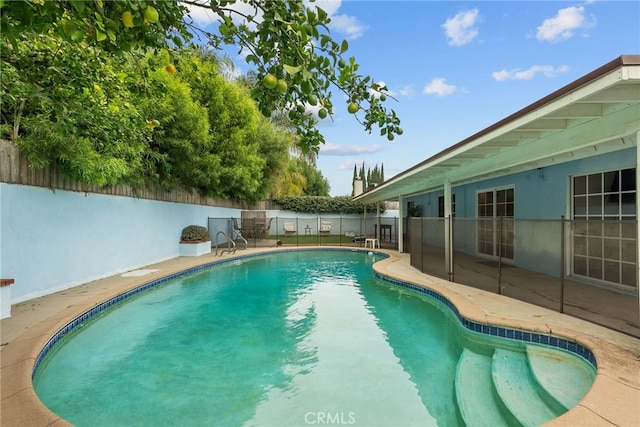 view of swimming pool