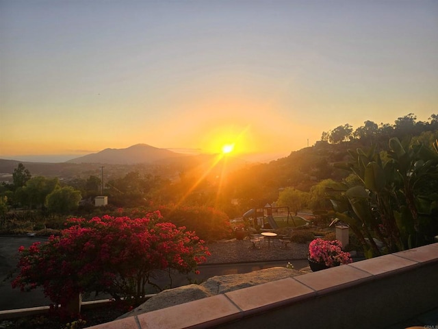 property view of mountains