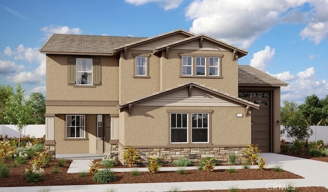 view of craftsman inspired home