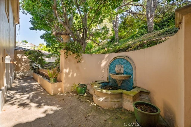2736 Via Victoria, Palos Verdes Estates, CA 90274 - view of patio / terrace featuring fence