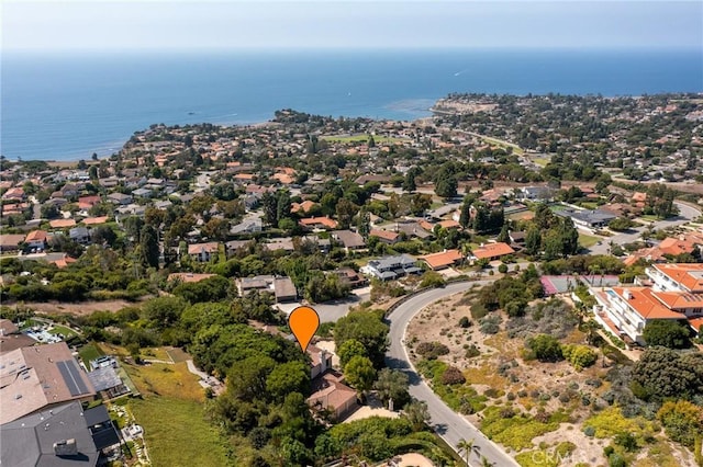 2736 Via Victoria, Palos Verdes Estates, CA 90274 - bird's eye view featuring a water view and a residential view