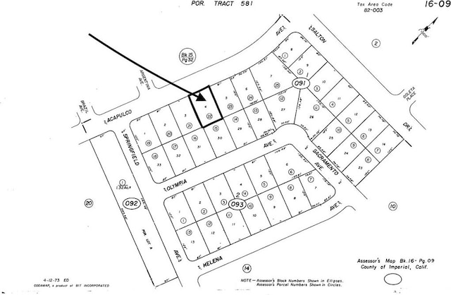 2202 Acapulco Ave, Thermal CA, 92274 land for sale