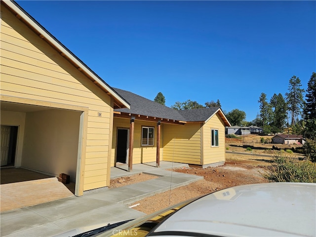 exterior space featuring a patio