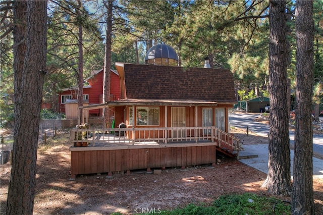 view of back of house