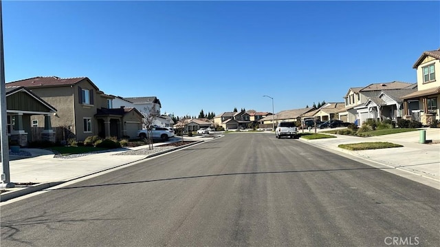 view of road