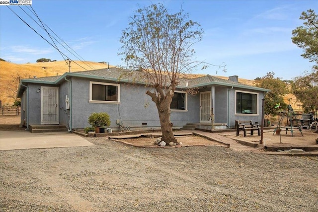 view of rear view of house