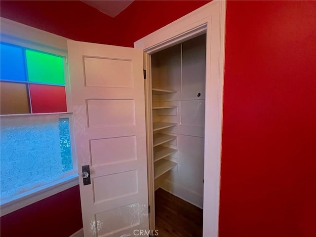 view of closet