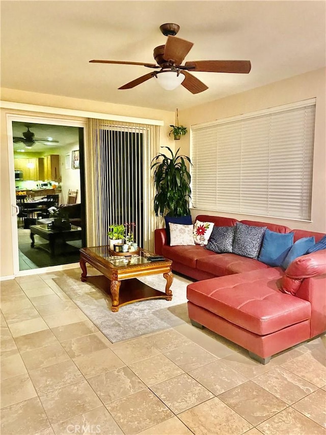 view of living room