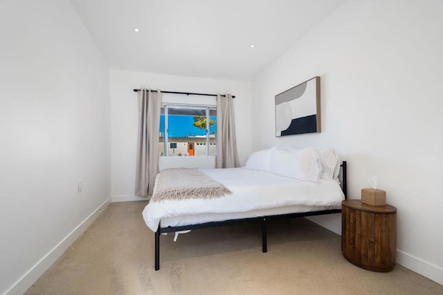 bedroom featuring carpet flooring