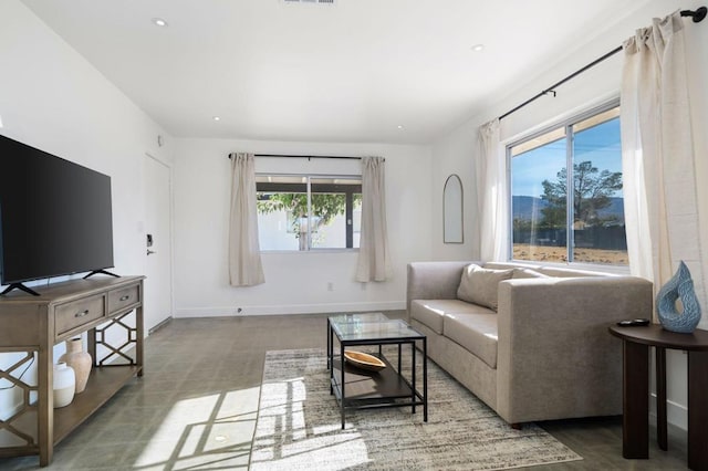 view of living room