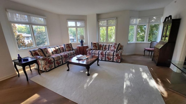 view of living room