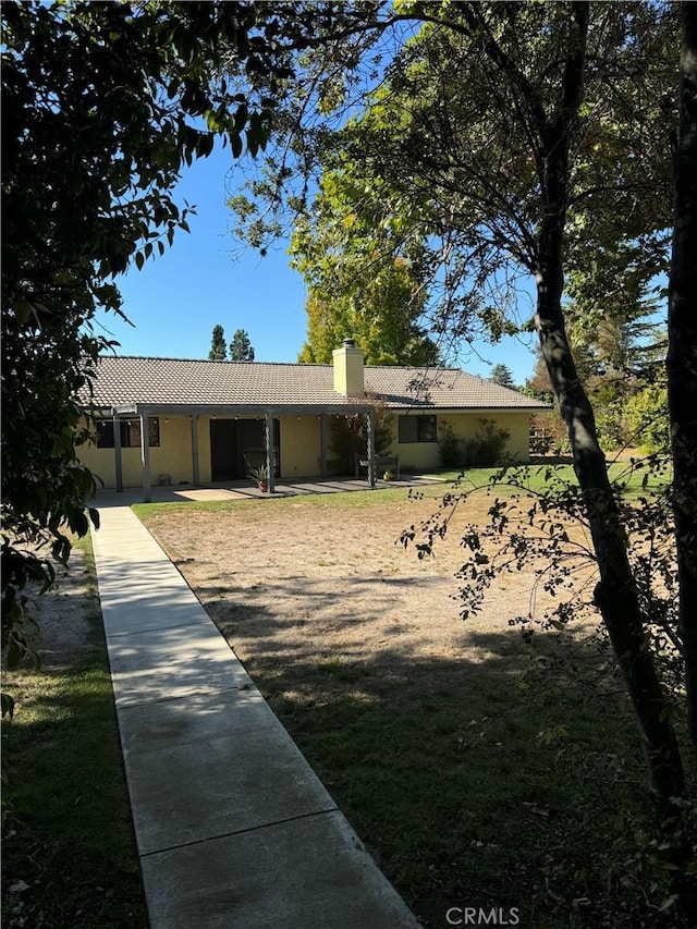 view of ranch-style home