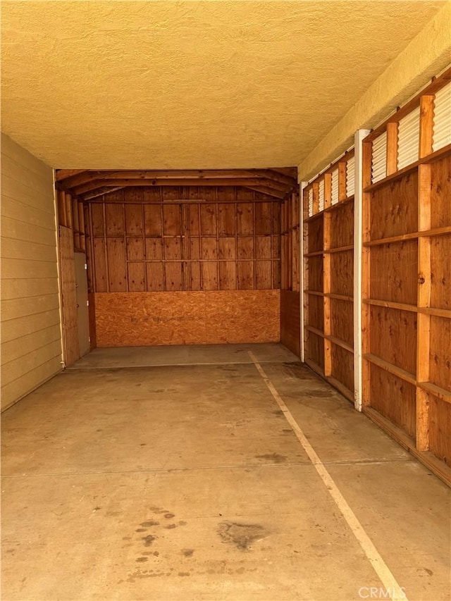 view of storage room