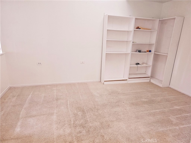 unfurnished bedroom featuring carpet