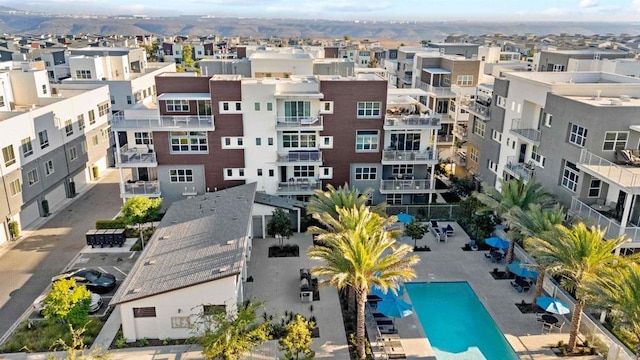 2013 Bravo Loop Unit 5, Chula Vista, CA 91915 - bird's eye view of a pool area