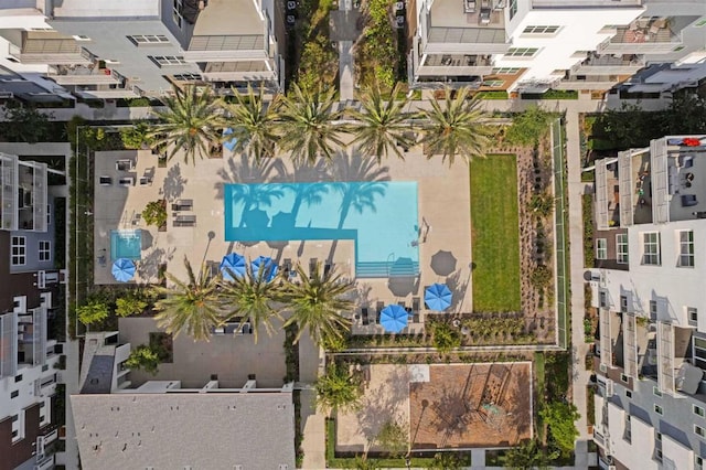 2013 Bravo Loop Unit 5, Chula Vista, CA 91915 - aerial view of a pool