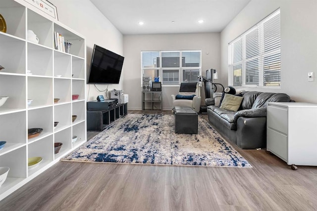 2013 Bravo Loop Unit 5, Chula Vista, CA 91915 - living room featuring wood finished floors and recessed lighting