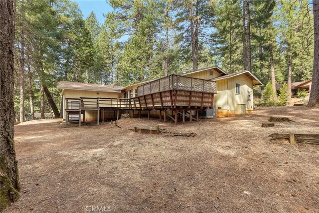 6032 Tiffin Ct, Magalia, CA 95954 - back of house featuring a wooden deck