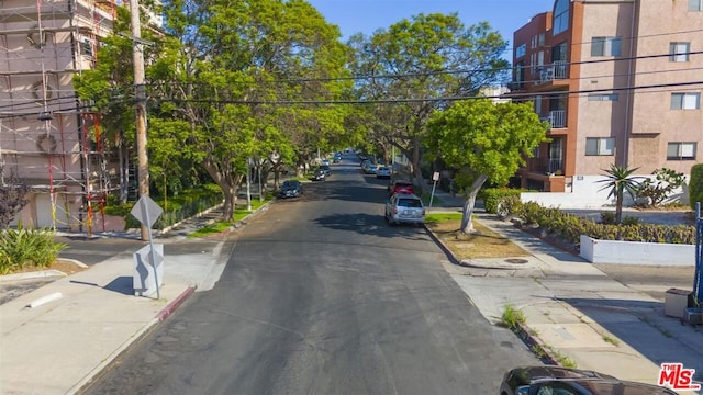 view of street