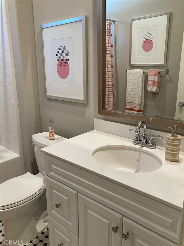 82611 Sagrada Ct, Indio, CA 92201 - bathroom with vanity and toilet