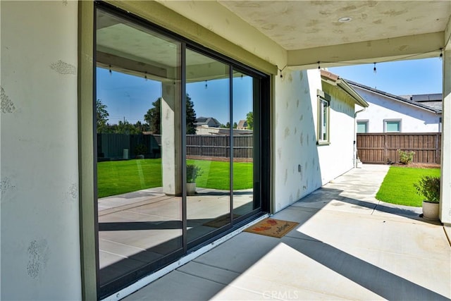 entryway with a healthy amount of sunlight