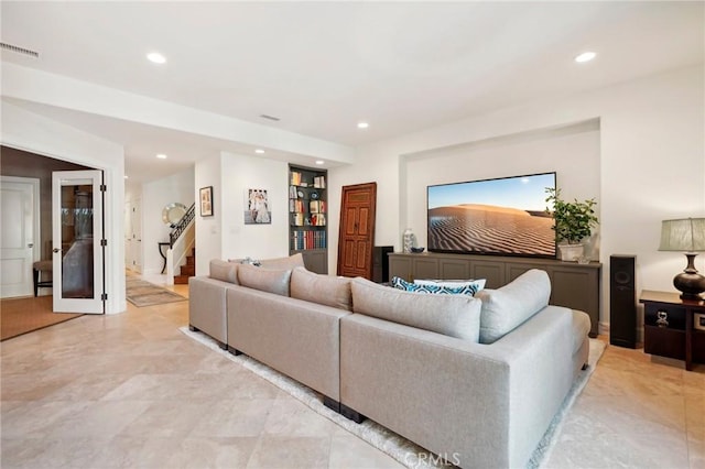 view of living room