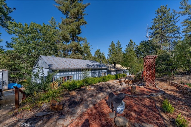 view of rear view of property