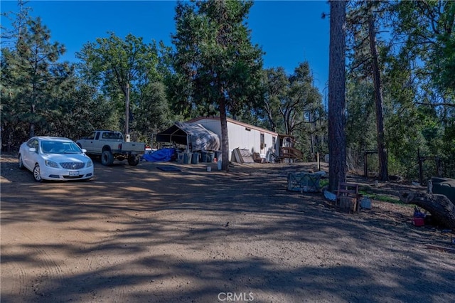 exterior space with driveway