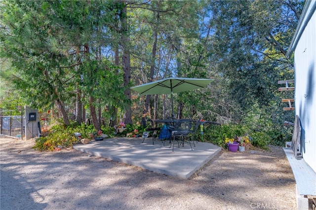 view of patio / terrace