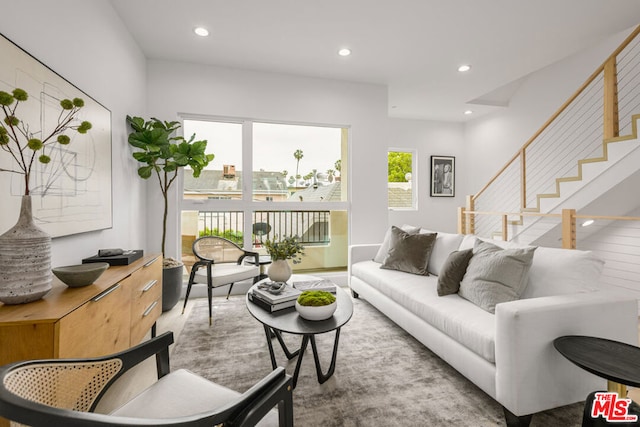 view of living room