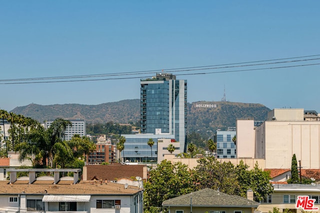 view of city with a mountain view