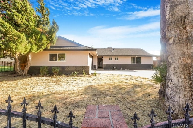 view of ranch-style house