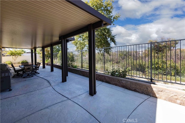 view of patio / terrace