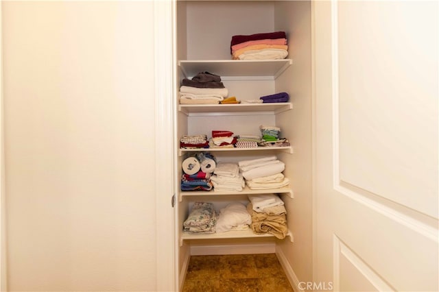 view of closet