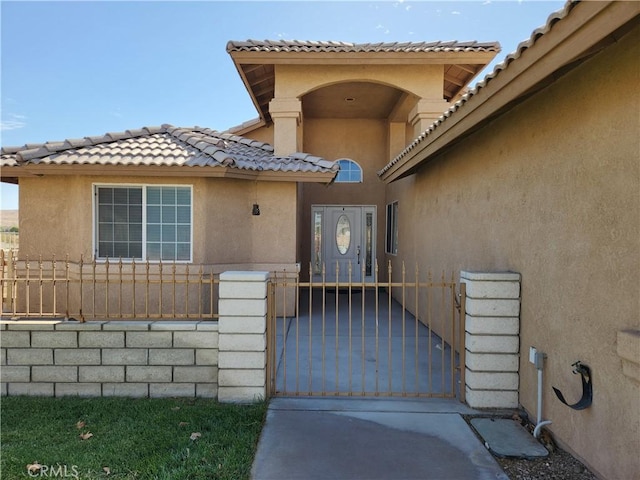 view of entrance to property