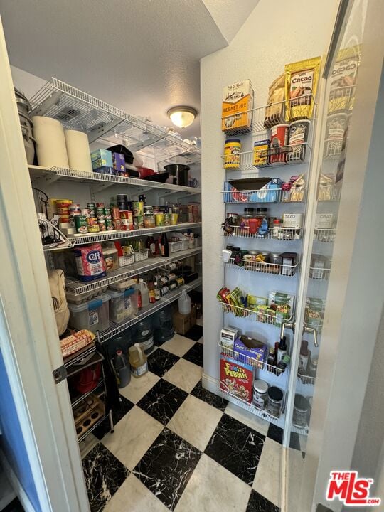 view of pantry