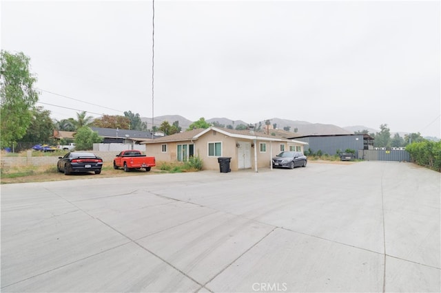 view of ranch-style house