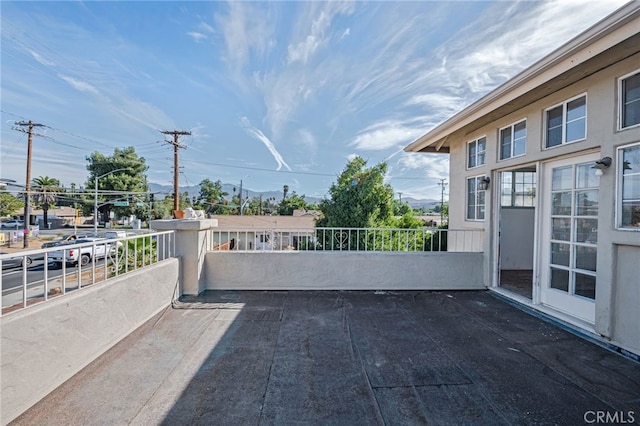 view of patio / terrace featuring a balcony