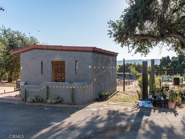 view of side of home