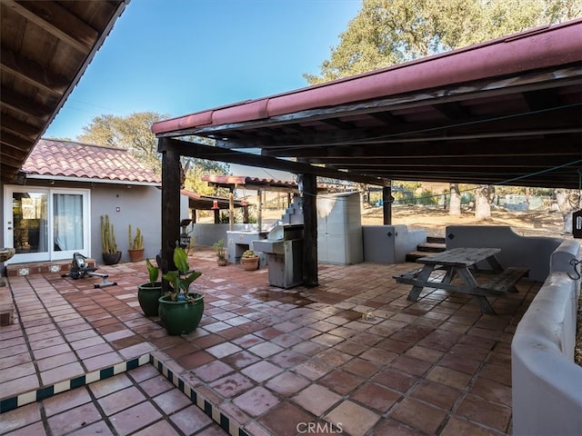 view of patio