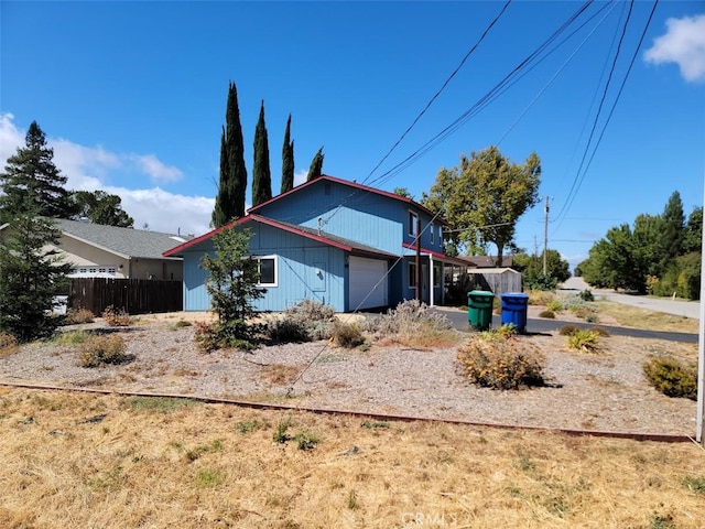 view of property exterior