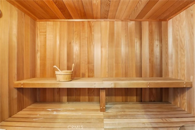 2611 Steeplechase Ln, Diamond Bar, CA 91765 - sauna featuring wood ceiling and wooden walls