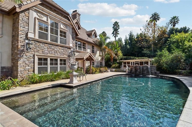 2611 Steeplechase Ln, Diamond Bar, CA 91765 - view of swimming pool
