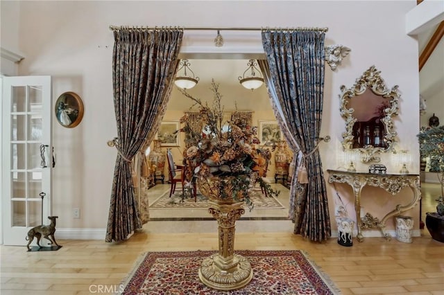 2611 Steeplechase Ln, Diamond Bar, CA 91765 - detailed view of wood finished floors and baseboards