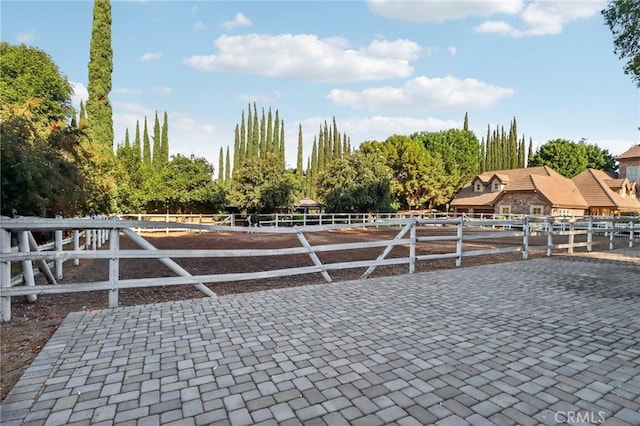 2611 Steeplechase Ln, Diamond Bar, CA 91765 - gate featuring an enclosed horse arena and fence